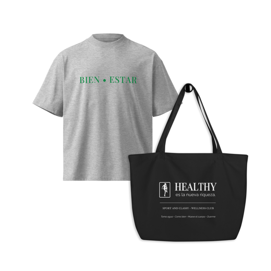 Bundle — Camisa Bien•Estar + Tote Bag
